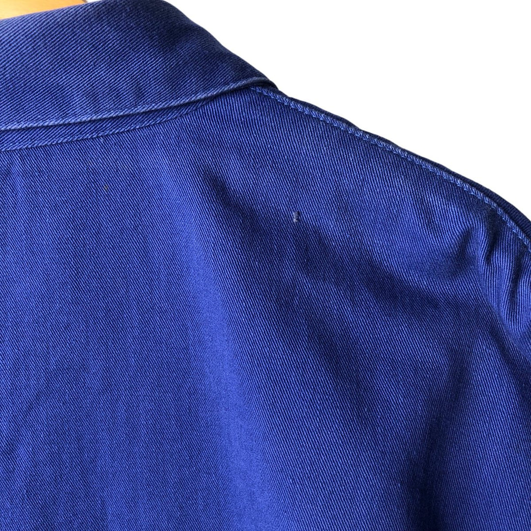 Vintage 90'S Polo by Ralph Lauren swing top sports jacket, made in the USA, men's size XXL cotton blue type Vintage Second Hand