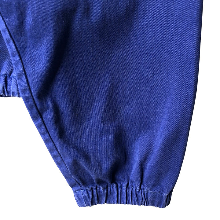 Vintage 90'S Polo by Ralph Lauren swing top sports jacket, made in the USA, men's size XXL cotton blue type Vintage Second Hand