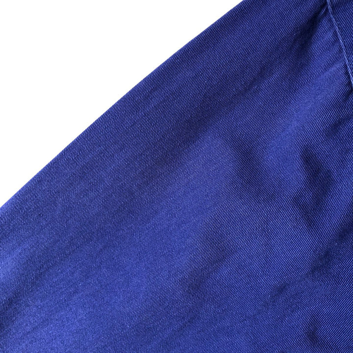 Vintage 90'S Polo by Ralph Lauren swing top sports jacket, made in the USA, men's size XXL cotton blue type Vintage Second Hand