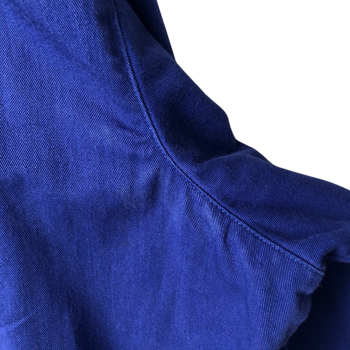 Vintage 90'S Polo by Ralph Lauren swing top sports jacket, made in the USA, men's size XXL cotton blue type Vintage Second Hand