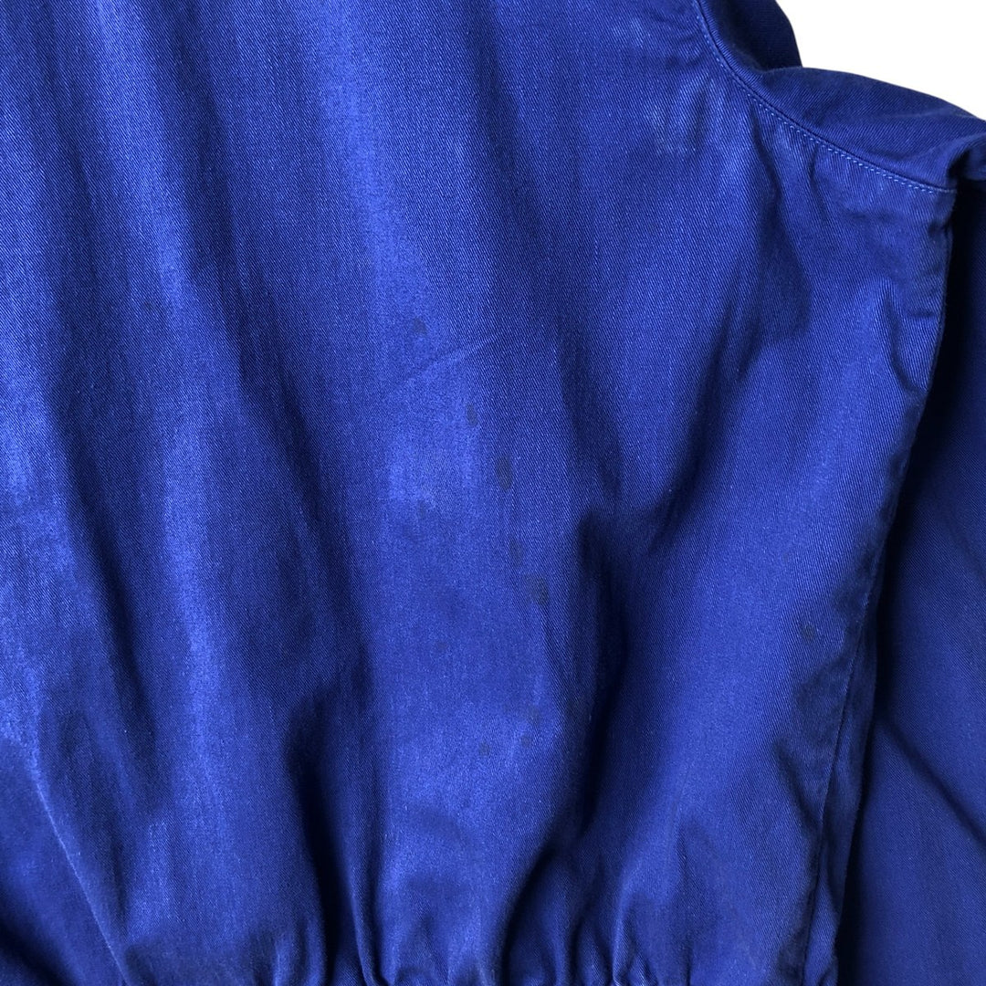 Vintage 90'S Polo by Ralph Lauren swing top sports jacket, made in the USA, men's size XXL cotton blue type Vintage Second Hand