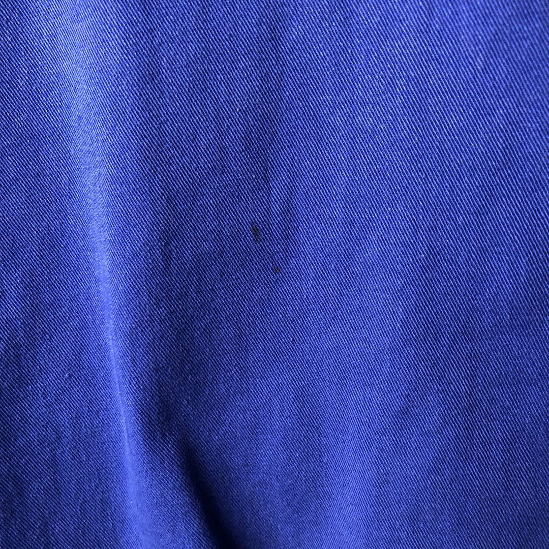 Vintage 90'S Polo by Ralph Lauren swing top sports jacket, made in the USA, men's size XXL cotton blue type Vintage Second Hand