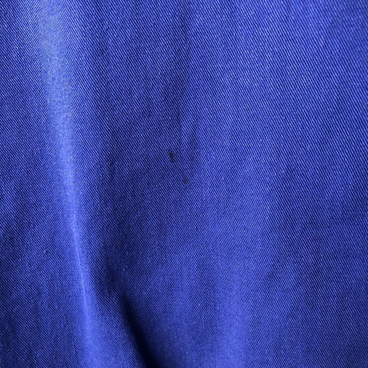 Vintage 90'S Polo by Ralph Lauren swing top sports jacket, made in the USA, men's size XXL cotton blue type Vintage Second Hand