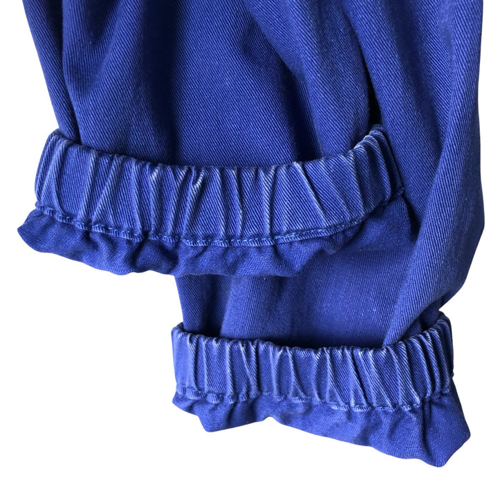 Vintage 90'S Polo by Ralph Lauren swing top sports jacket, made in the USA, men's size XXL cotton blue type Vintage Second Hand