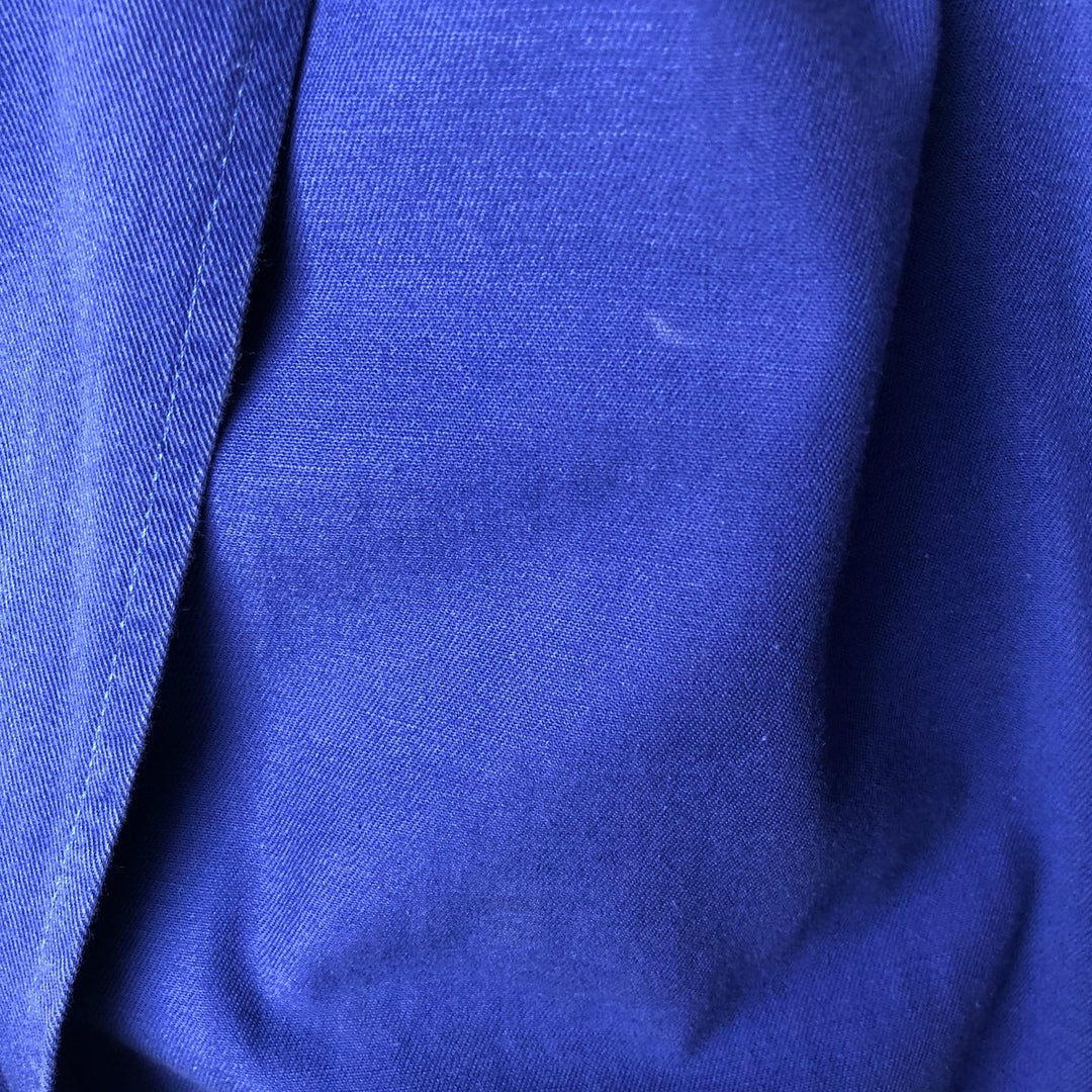 Vintage 90'S Polo by Ralph Lauren swing top sports jacket, made in the USA, men's size XXL cotton blue type Vintage Second Hand