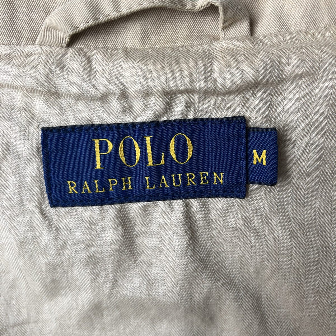 Ralph Lauren POLO RALPH LAUREN Harrington Jacket Swing Top Men's M cotton Beige type Vintage Second Hand