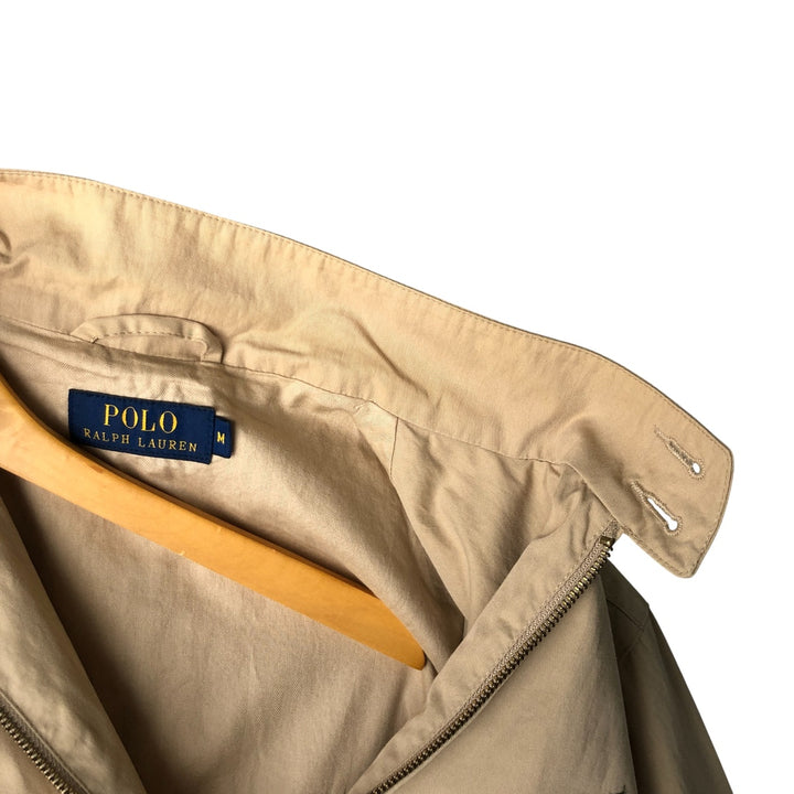 Ralph Lauren POLO RALPH LAUREN Harrington Jacket Swing Top Men's M cotton Beige type Vintage Second Hand