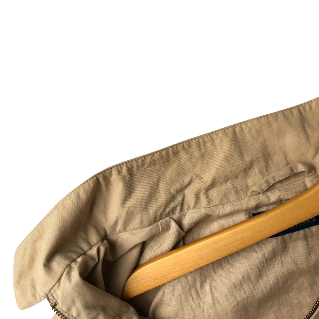 Ralph Lauren POLO RALPH LAUREN Harrington Jacket Swing Top Men's M cotton Beige type Vintage Second Hand
