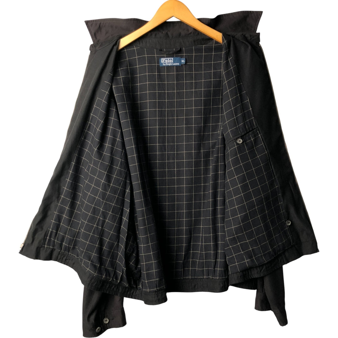 Ralph Lauren POLO by Ralph Lauren Swing Top Sports Jacket Men's XL polyester black type Vintage Second Hand