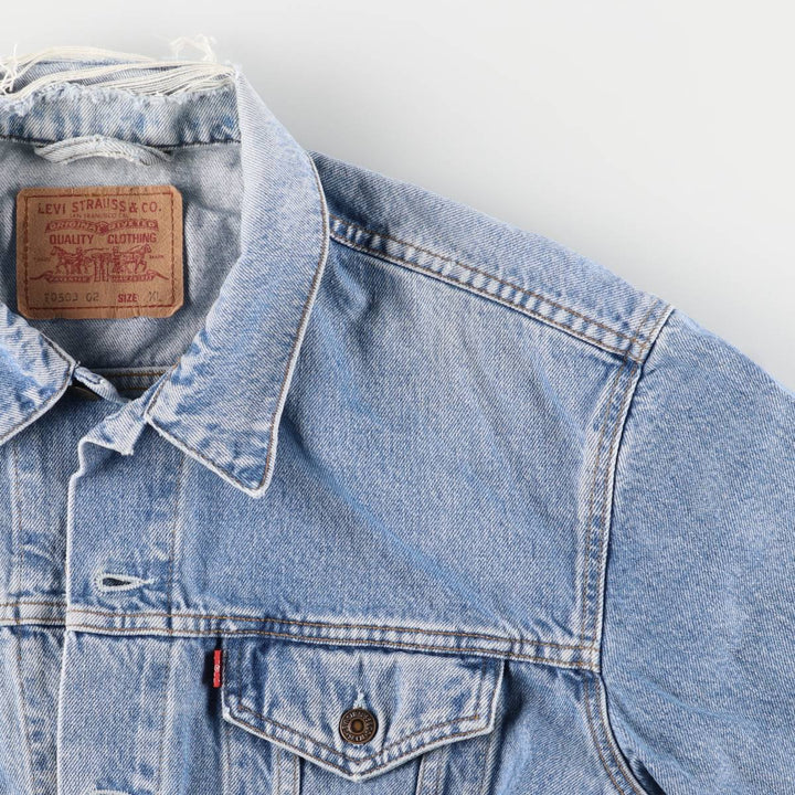 Levi's 70503-02 Denim Jacket, Men's XL, Vintage unclear blue type Vintage Second Hand
