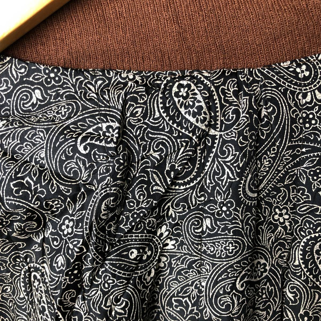 Vintage leather blouson, men's size XL genuine leather brown type Vintage Second Hand