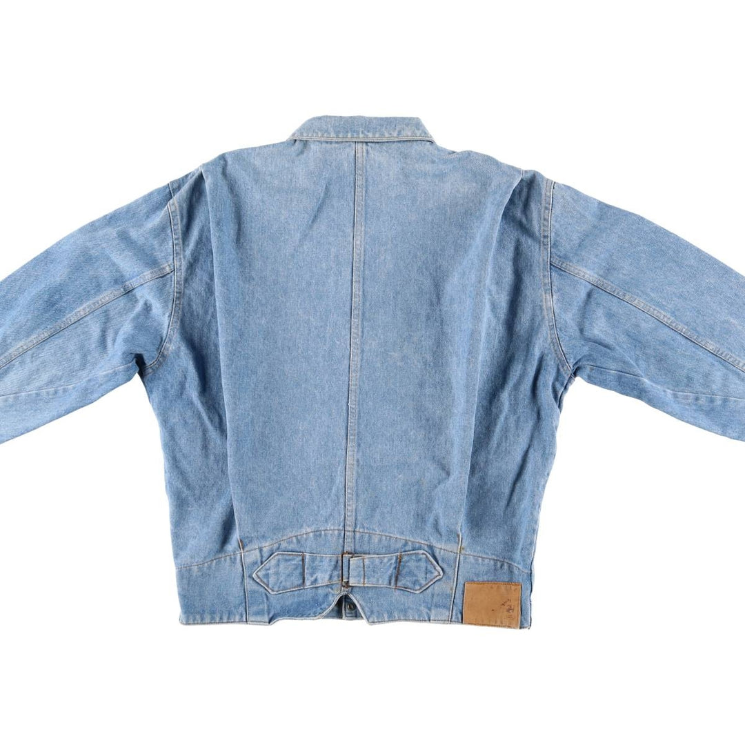 JY'S Denim Jacket, Made in France, Men's Size L cotton blue type Vintage Second Hand