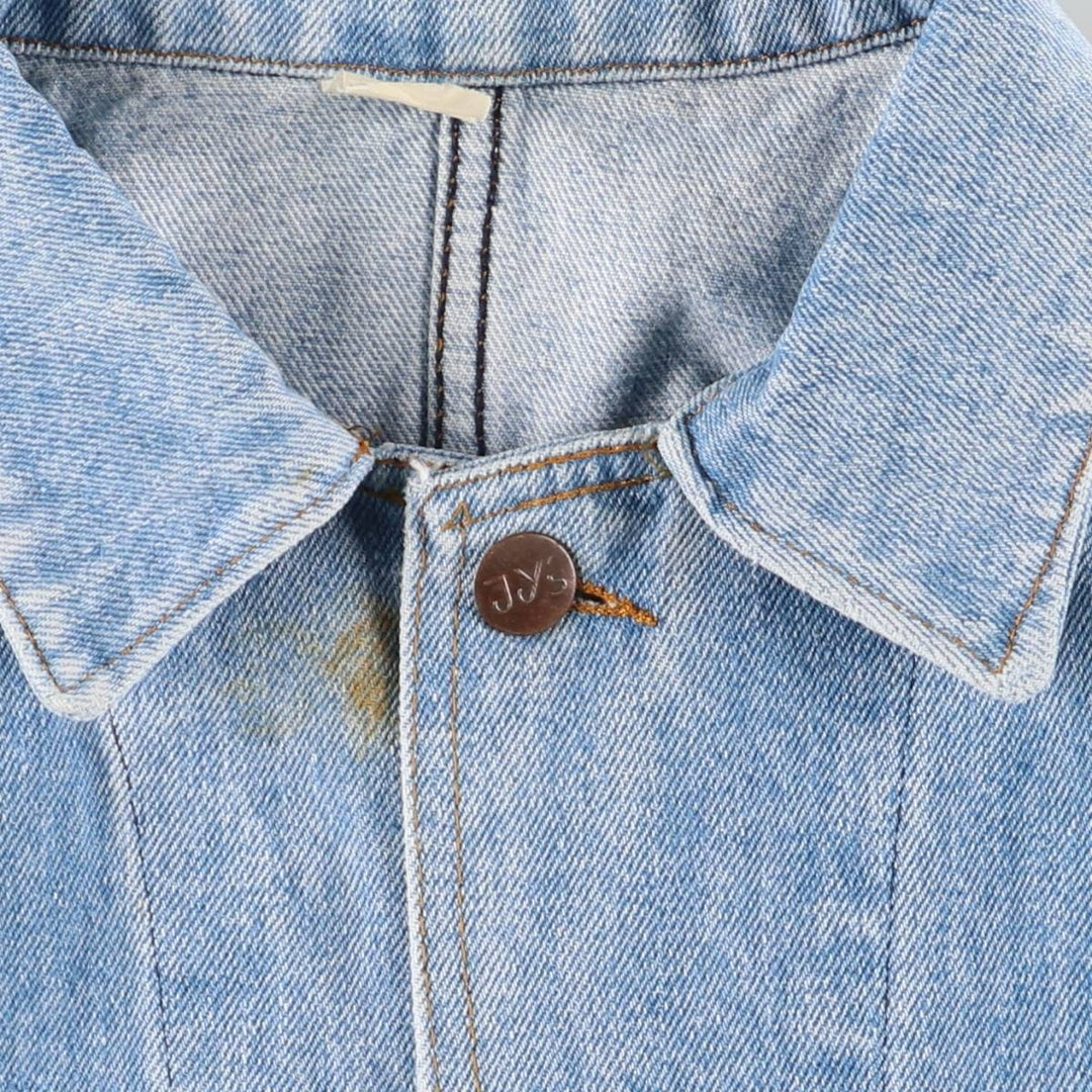 JY'S Denim Jacket, Made in France, Men's Size L cotton blue type Vintage Second Hand