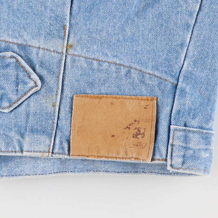 JY'S Denim Jacket, Made in France, Men's Size L cotton blue type Vintage Second Hand