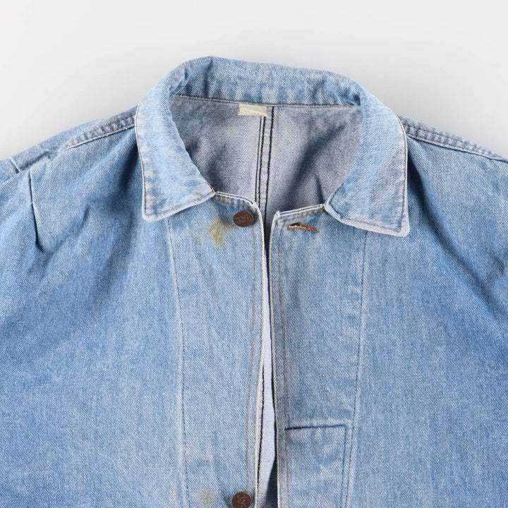 JY'S Denim Jacket, Made in France, Men's Size L cotton blue type Vintage Second Hand