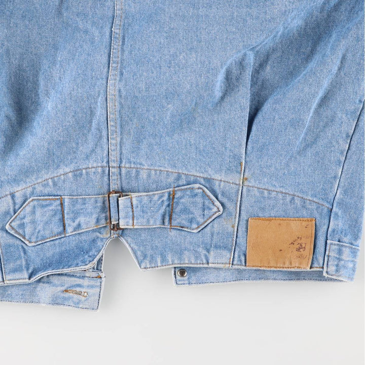 JY'S Denim Jacket, Made in France, Men's Size L cotton blue type Vintage Second Hand