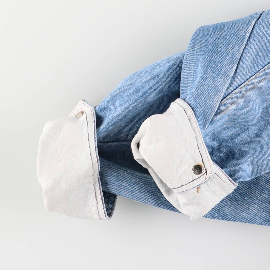 JY'S Denim Jacket, Made in France, Men's Size L cotton blue type Vintage Second Hand