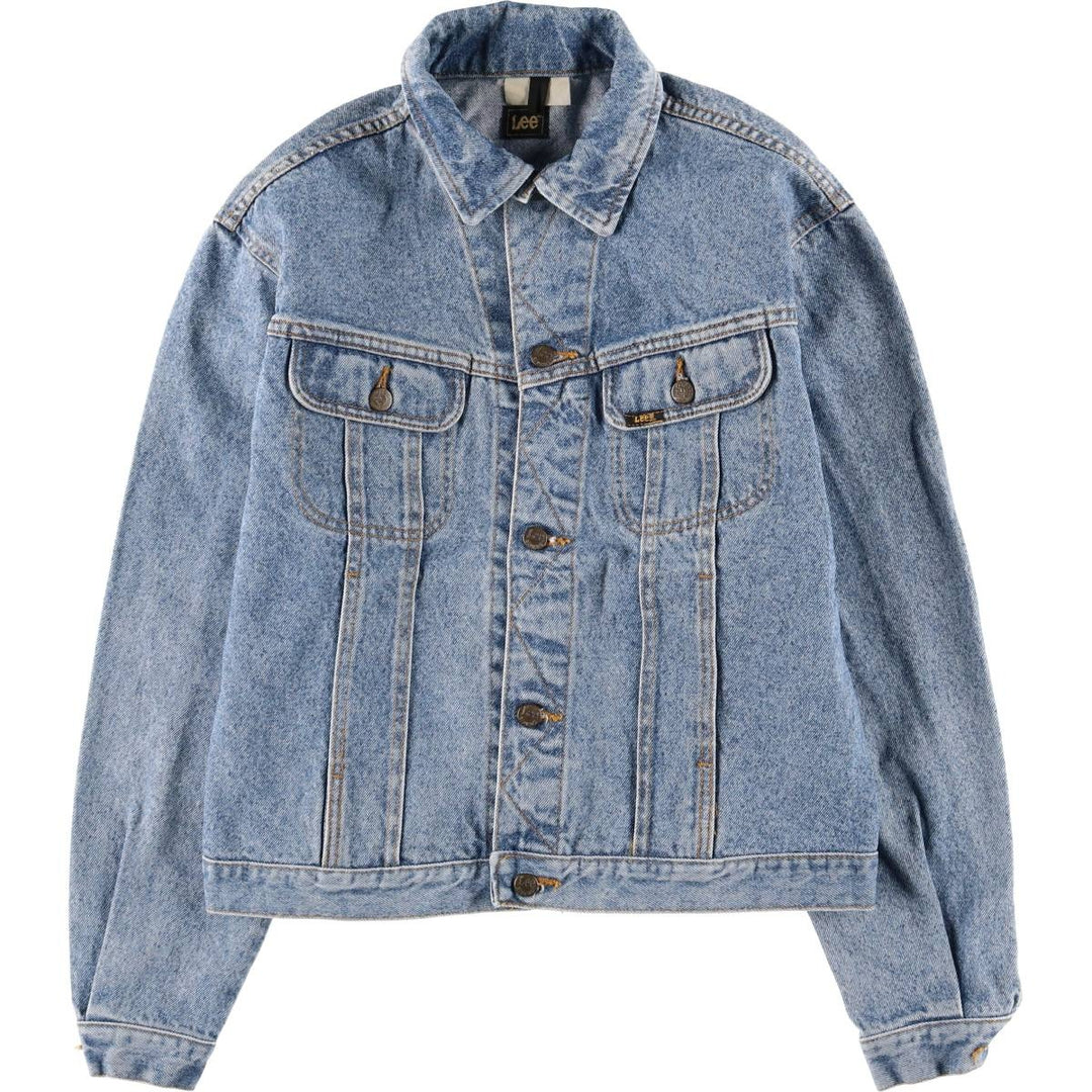 Vintage Lee denim jacket, size M, men's unclear blue type Vintage Second Hand