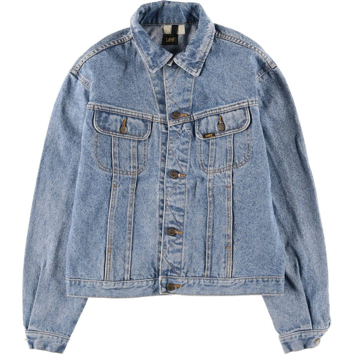 Vintage Lee denim jacket, size M, men's unclear blue type Vintage Second Hand