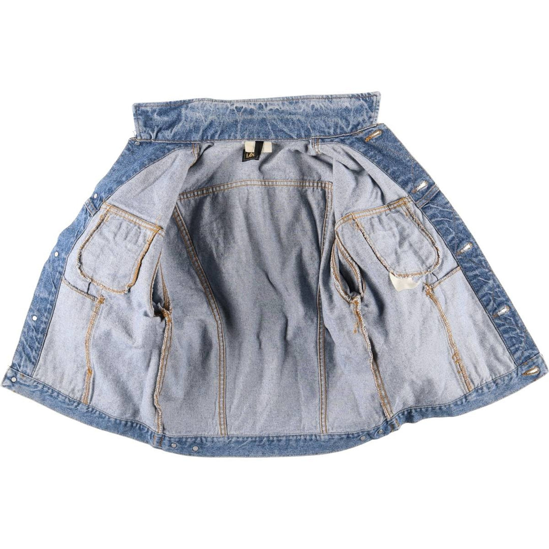 Vintage Lee denim jacket, size M, men's unclear blue type Vintage Second Hand