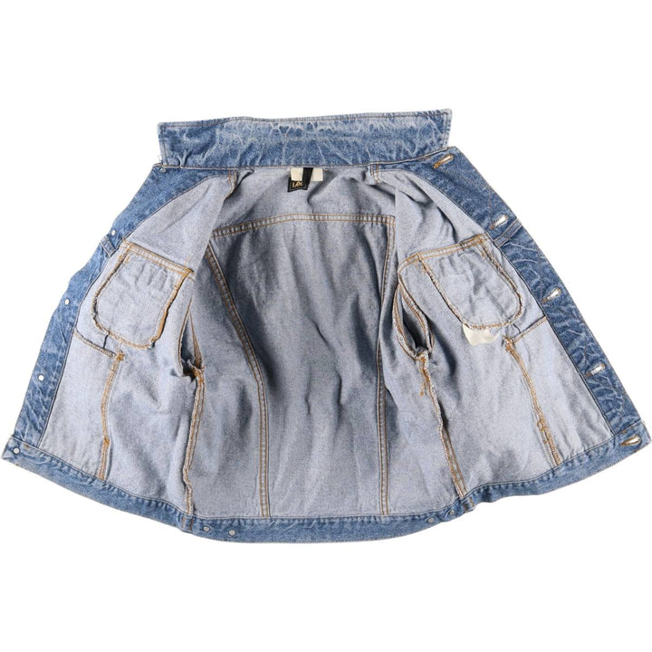Vintage Lee denim jacket, size M, men's unclear blue type Vintage Second Hand