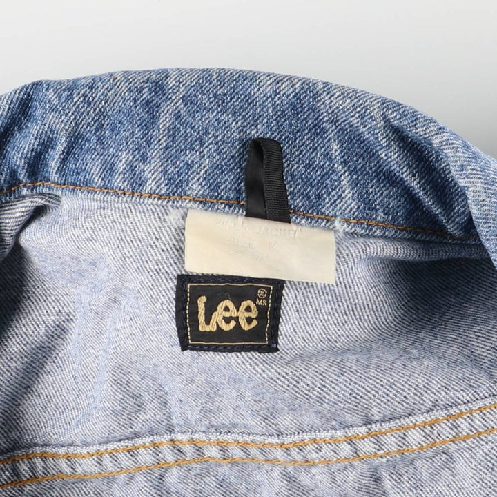 Vintage Lee denim jacket, size M, men's unclear blue type Vintage Second Hand