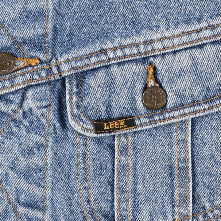 Vintage Lee denim jacket, size M, men's unclear blue type Vintage Second Hand