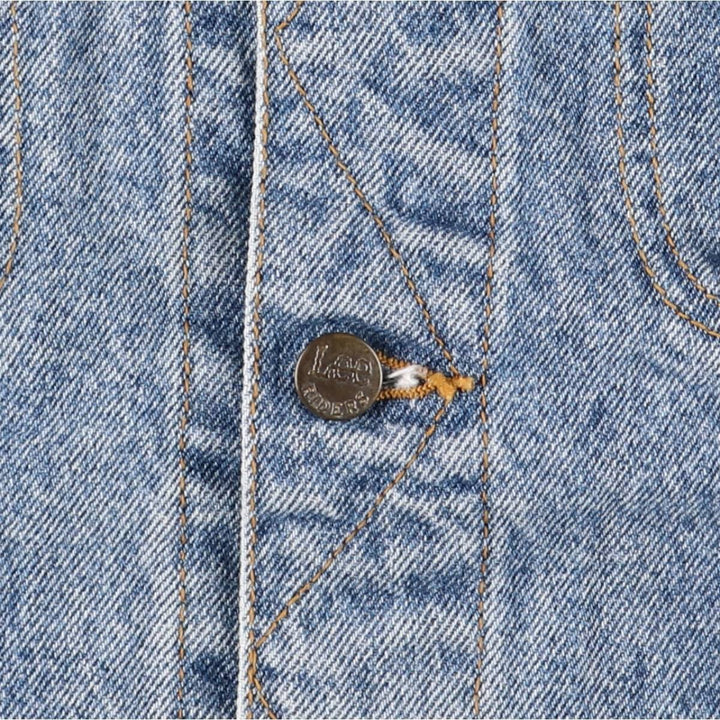 Vintage Lee denim jacket, size M, men's unclear blue type Vintage Second Hand
