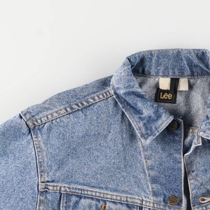 Vintage Lee denim jacket, size M, men's unclear blue type Vintage Second Hand