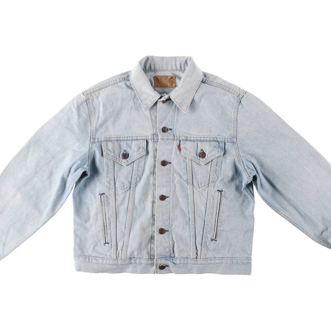 Levi's denim jacket, denim jacket, men's size L, vintage unclear blue type Vintage Second Hand