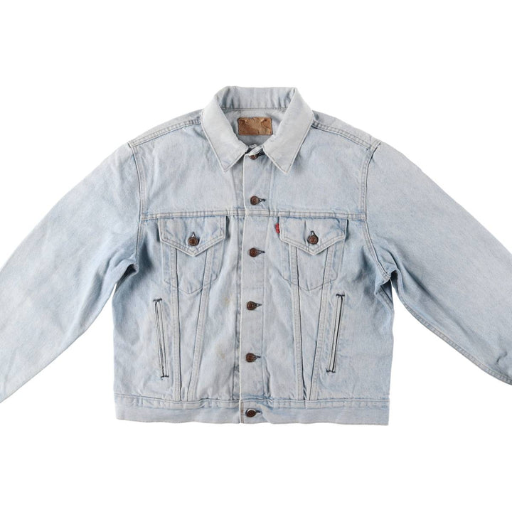 Levi's denim jacket, denim jacket, men's size L, vintage unclear blue type Vintage Second Hand