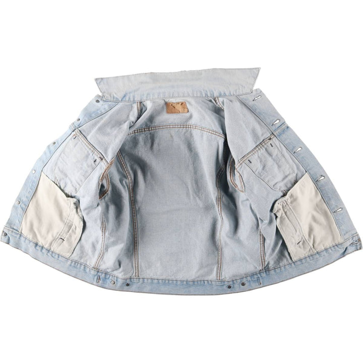 Levi's denim jacket, denim jacket, men's size L, vintage unclear blue type Vintage Second Hand