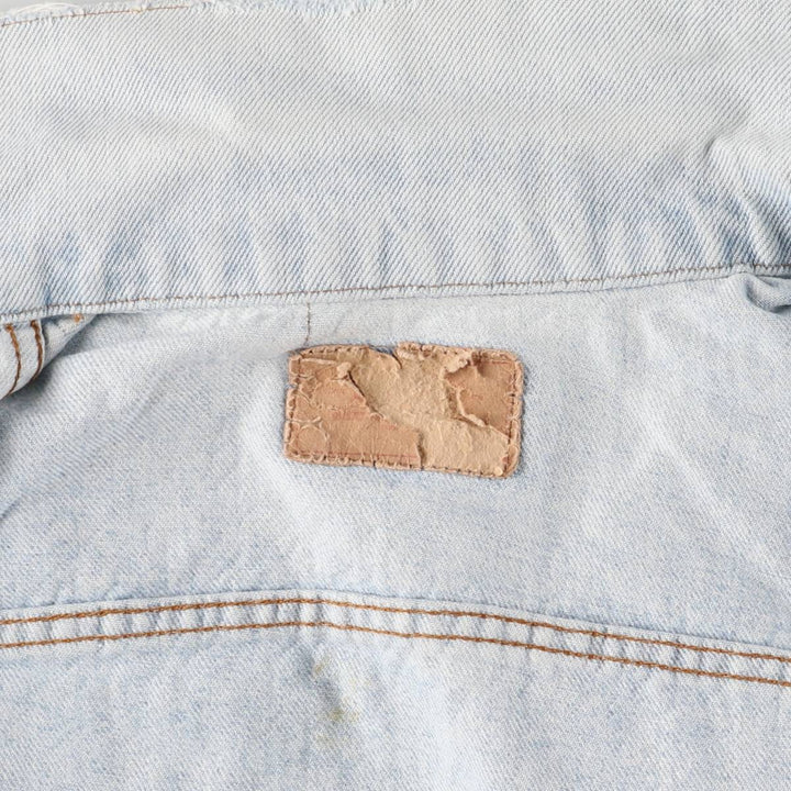 Levi's denim jacket, denim jacket, men's size L, vintage unclear blue type Vintage Second Hand