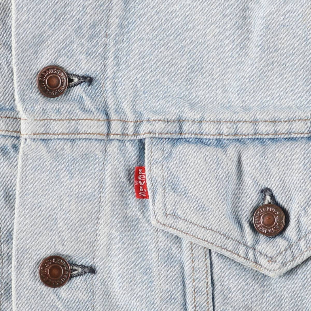 Levi's denim jacket, denim jacket, men's size L, vintage unclear blue type Vintage Second Hand