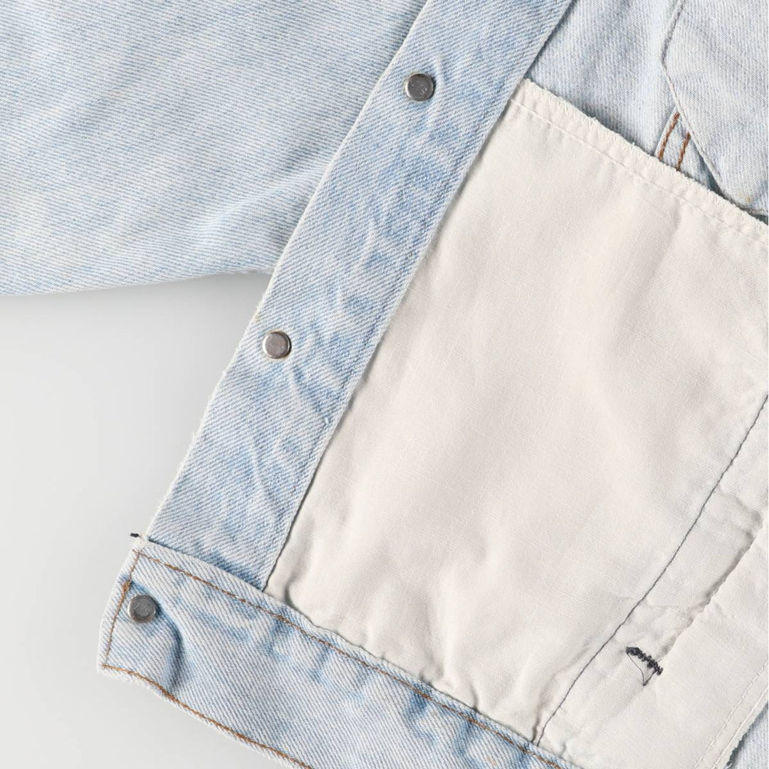 Levi's denim jacket, denim jacket, men's size L, vintage unclear blue type Vintage Second Hand
