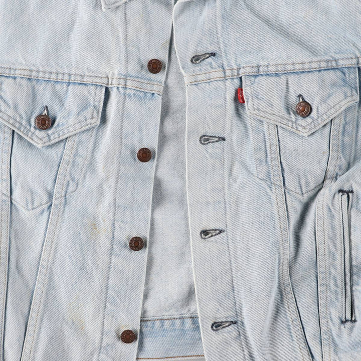 Levi's denim jacket, denim jacket, men's size L, vintage unclear blue type Vintage Second Hand