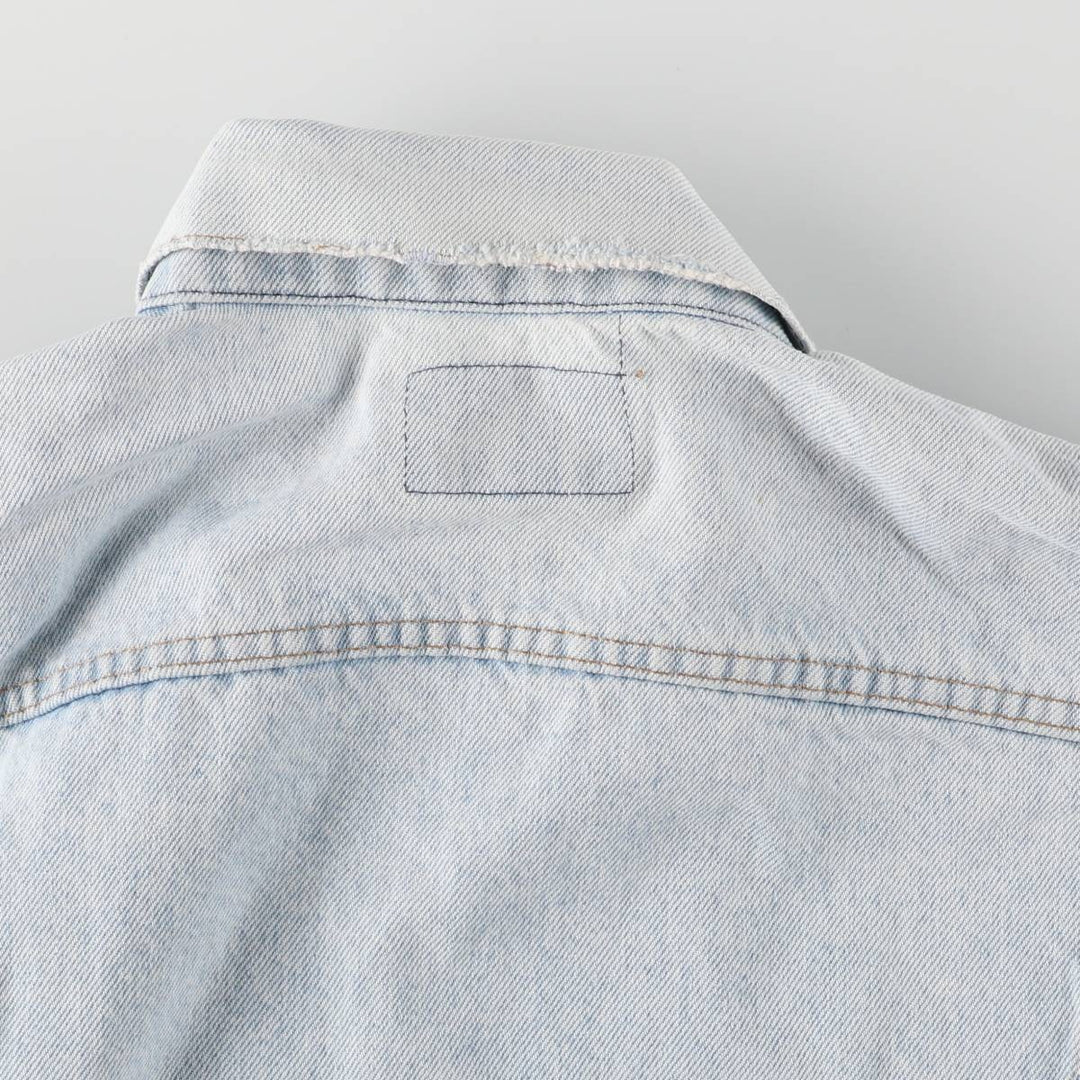 Levi's denim jacket, denim jacket, men's size L, vintage unclear blue type Vintage Second Hand
