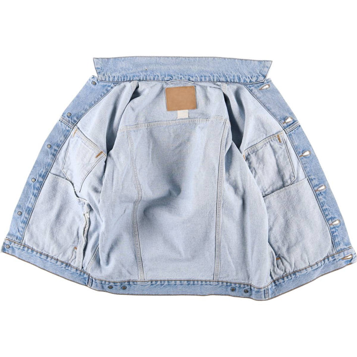 Levi's 70507 denim jacket, denim jacket, men's size L unclear blue type Vintage Second Hand