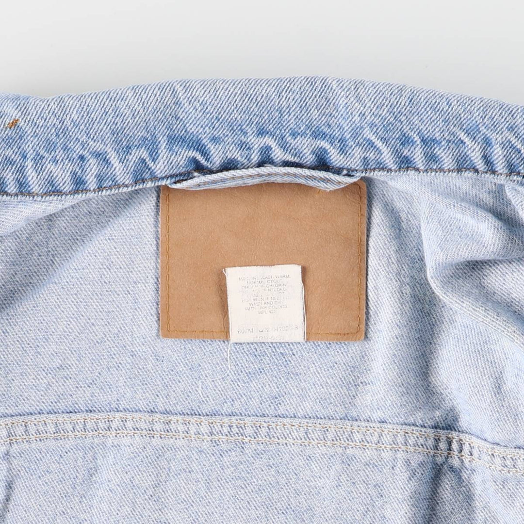 Levi's 70507 denim jacket, denim jacket, men's size L unclear blue type Vintage Second Hand