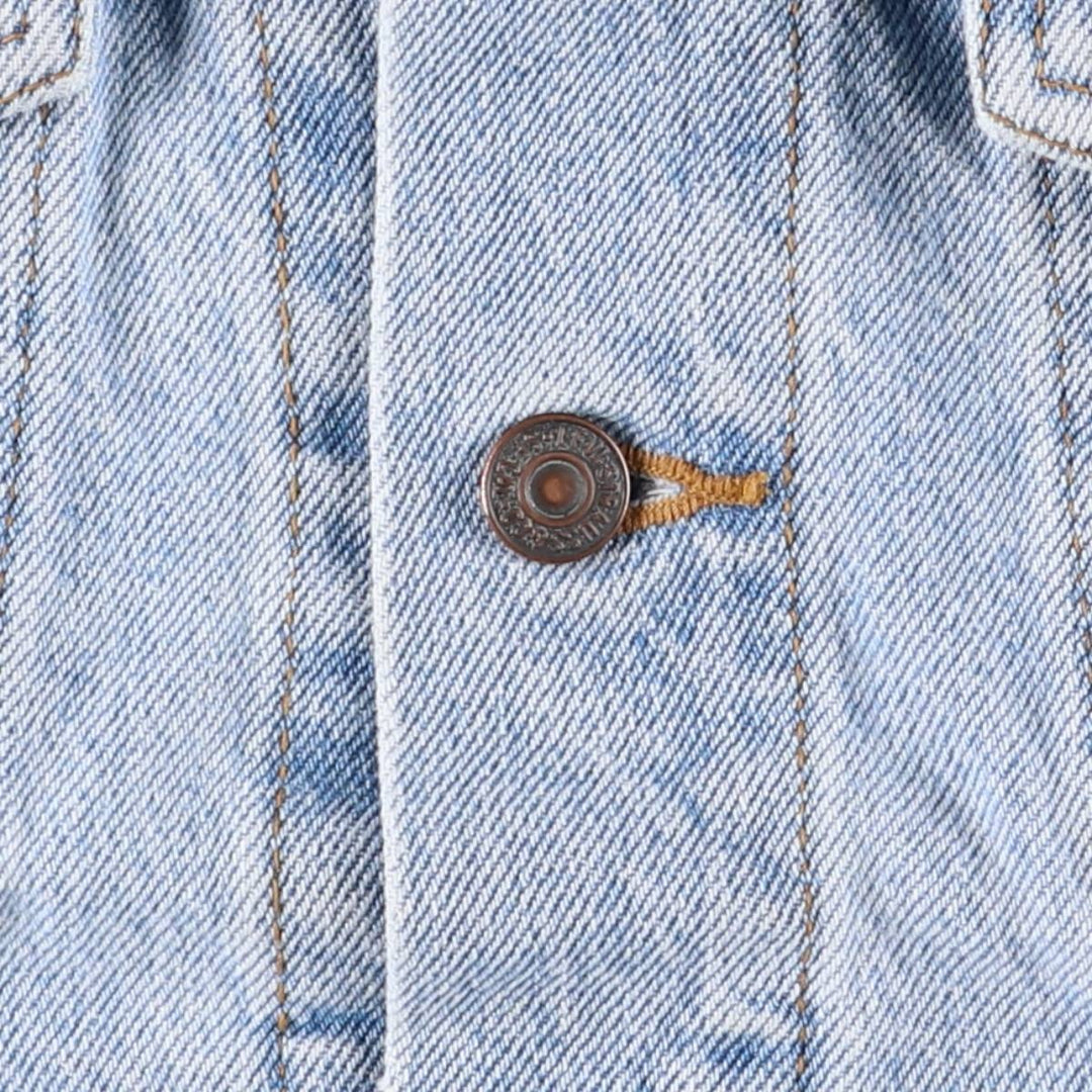 Levi's 70507 denim jacket, denim jacket, men's size L unclear blue type Vintage Second Hand