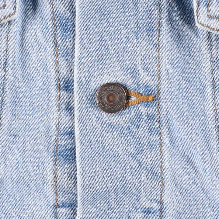 Levi's 70507 denim jacket, denim jacket, men's size L unclear blue type Vintage Second Hand