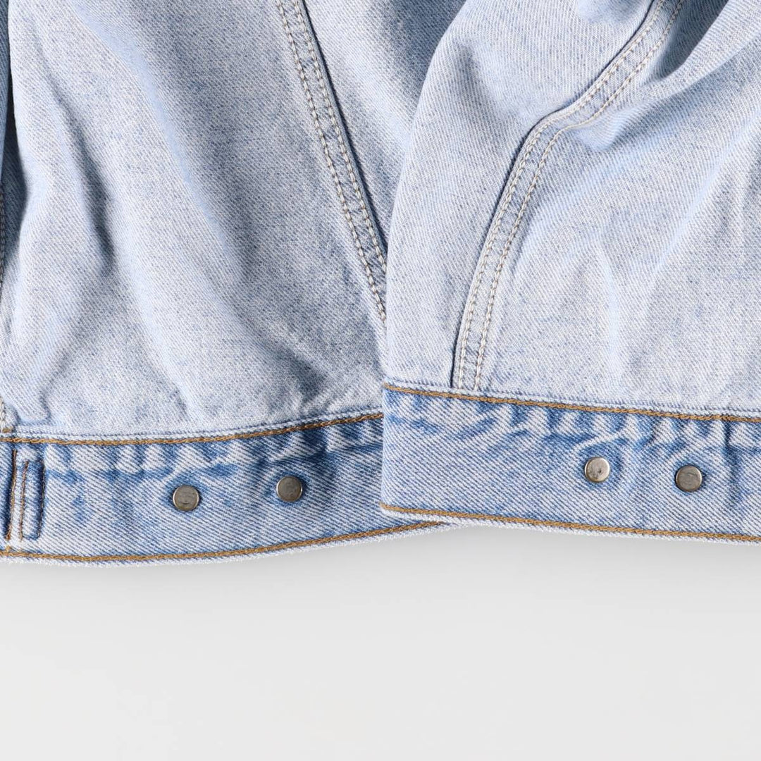 Levi's 70507 denim jacket, denim jacket, men's size L unclear blue type Vintage Second Hand