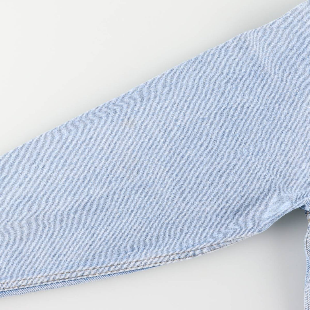 Levi's 70507 denim jacket, denim jacket, men's size L unclear blue type Vintage Second Hand