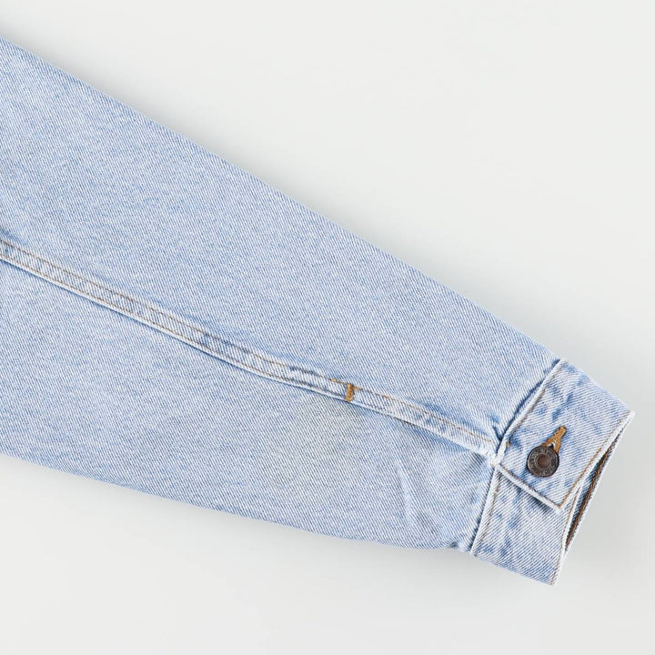Levi's 70507 denim jacket, denim jacket, men's size L unclear blue type Vintage Second Hand