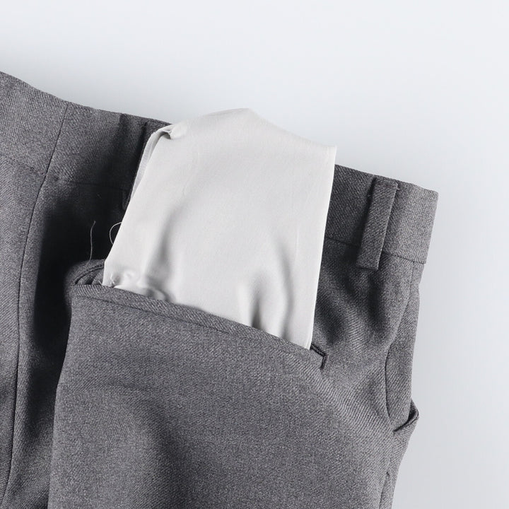 Southport Men's Vintage Slacks, Size W32 unclear gray type Vintage Second Hand