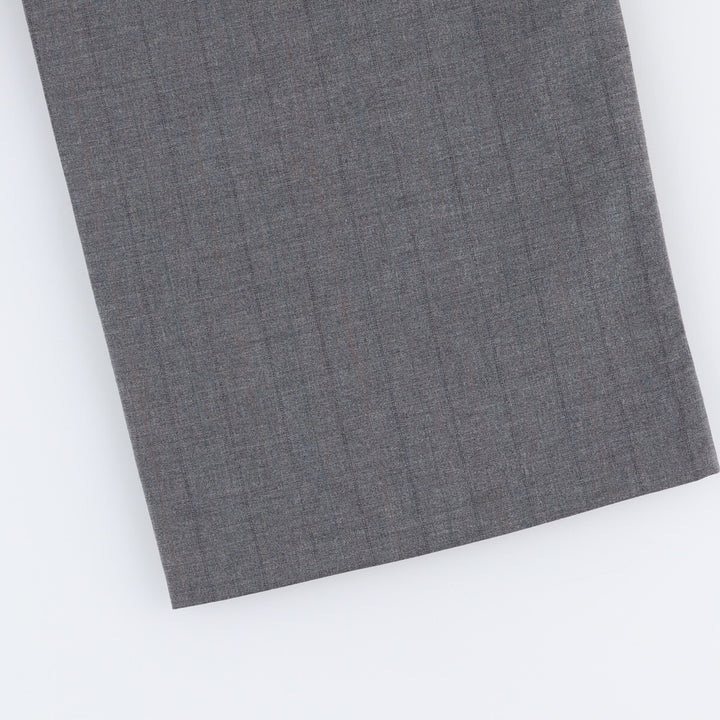 Stripe Pattern Slacks Pants Men's W32 Vintage unclear gray type Vintage Second Hand