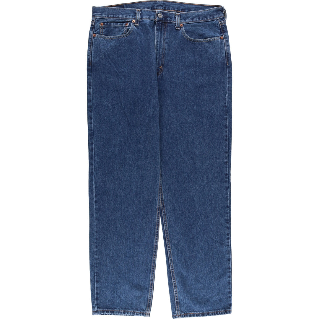 Levi's 550 tapered denim pants for men, size w37 cotton blue type Vintage Second Hand
