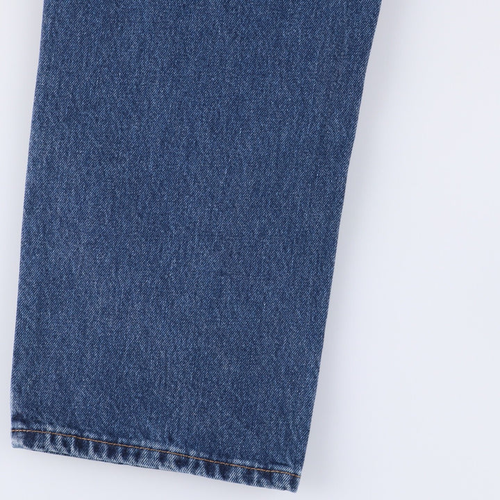 Levi's 550 tapered denim pants for men, size w37 cotton blue type Vintage Second Hand
