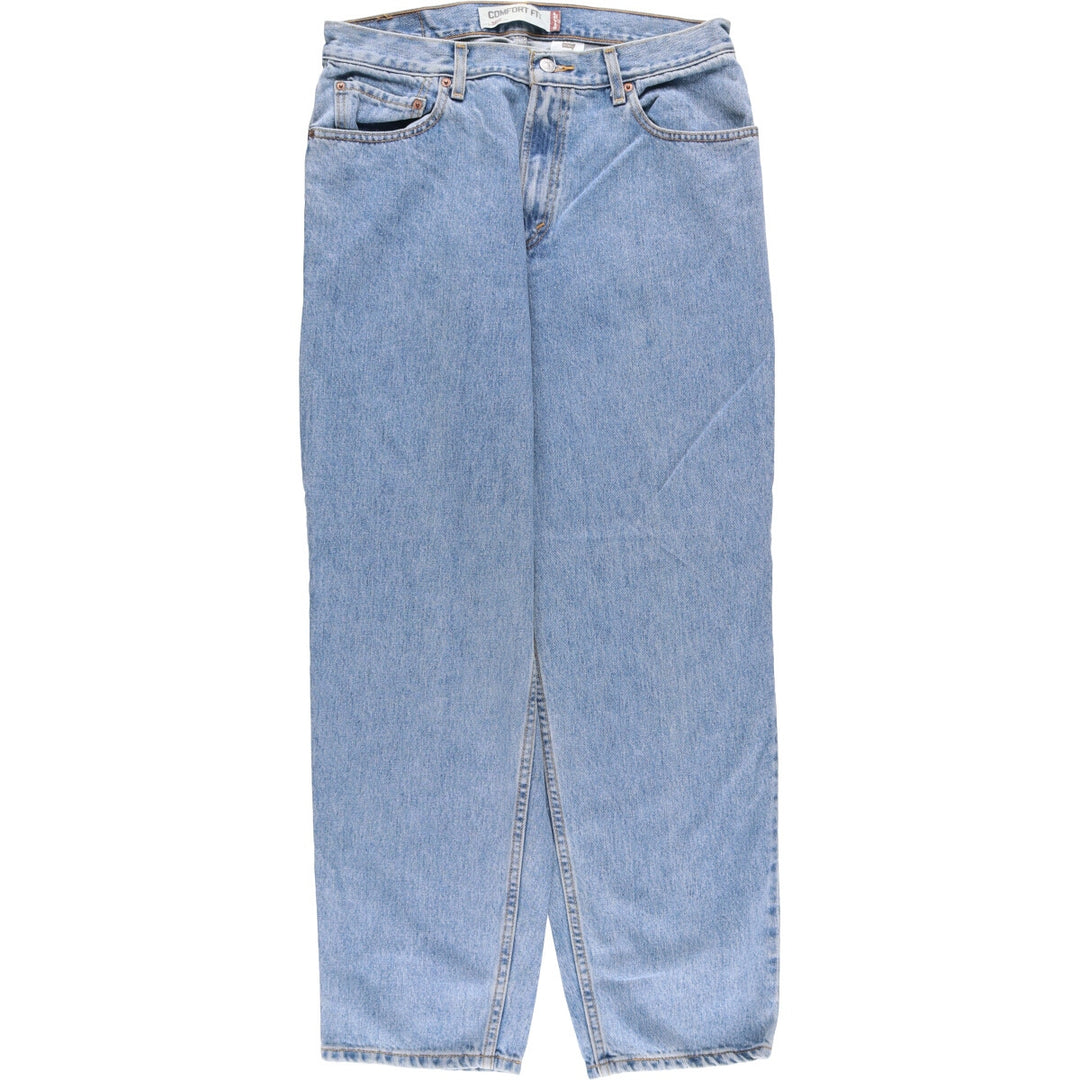 2000'S Levi's 560 Comfort Fit Tapered Denim Pants, Men's, Size 34 cotton blue type Vintage Second Hand