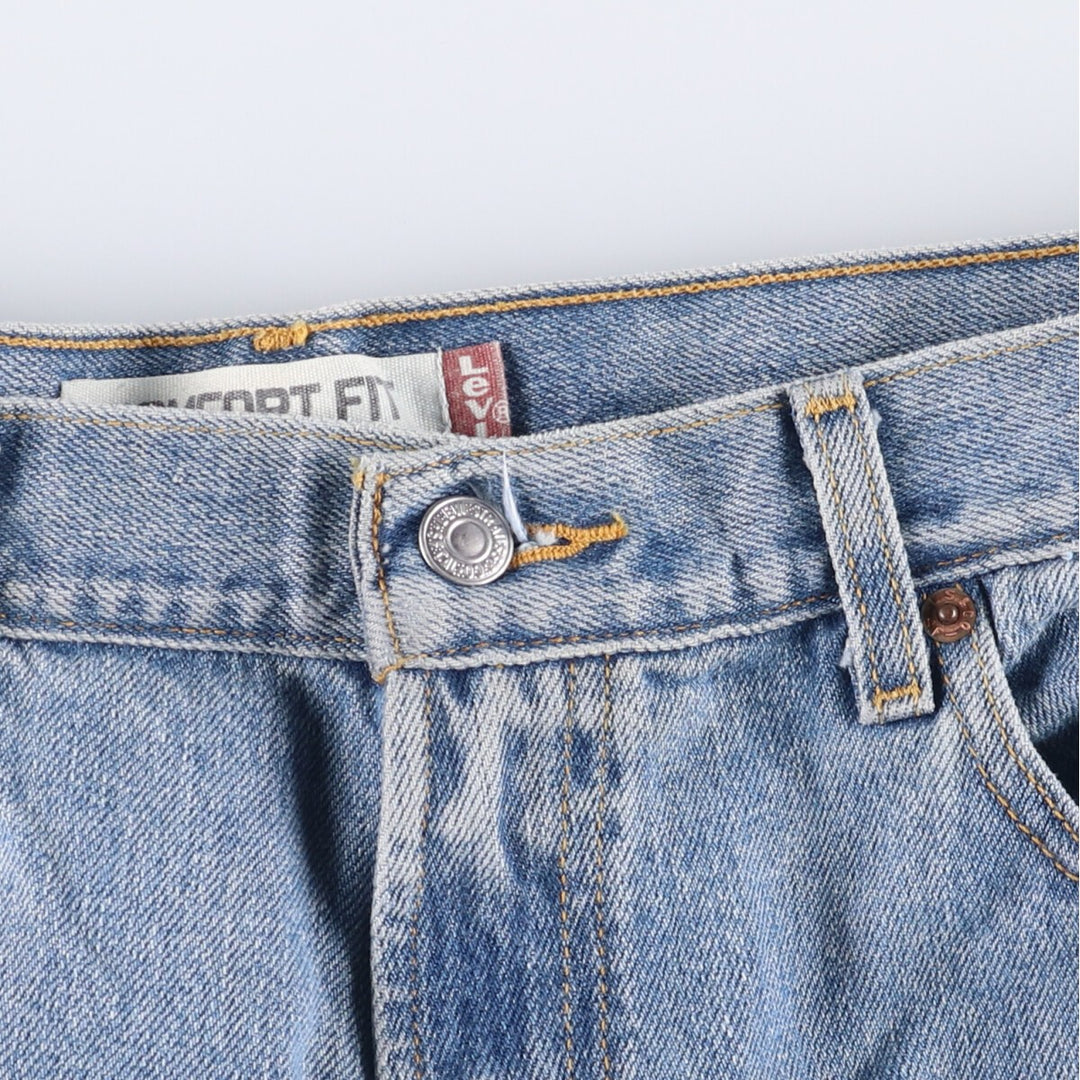 2000'S Levi's 560 Comfort Fit Tapered Denim Pants, Men's, Size 34 cotton blue type Vintage Second Hand